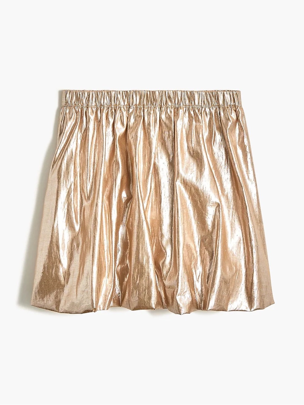Bubble Skirt Champagne Silver Gold CrewCuts Size 10